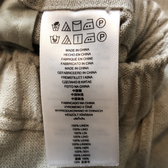 Michael Kors linen pants w/pockets - Picture 5 of 5